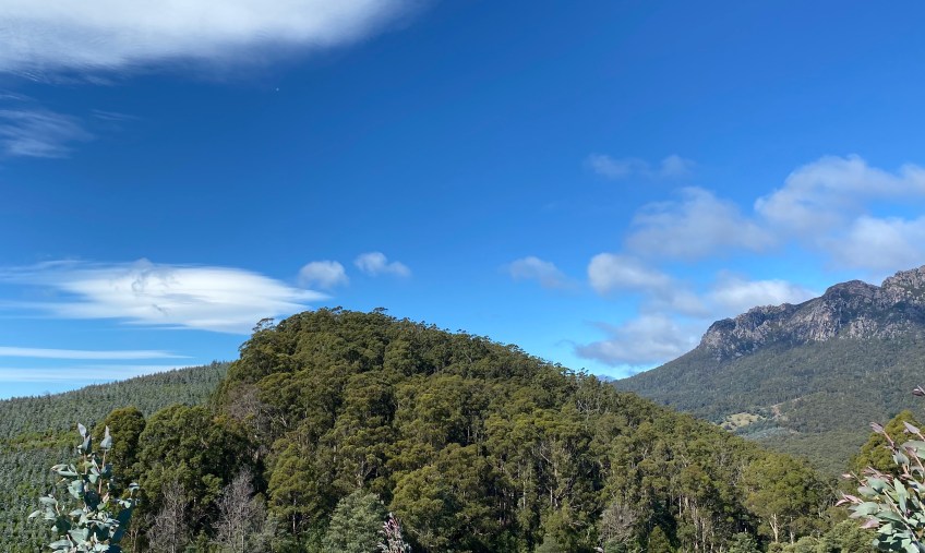 Lenticular Wave Clouds over Mole Creek